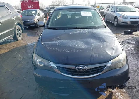 2008 Subaru Impreza 2.5I from USA, damaged, VIN JF1GE61608H527335
